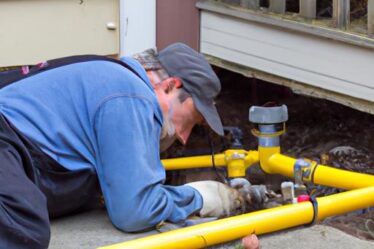 Gas Line Leak Repair