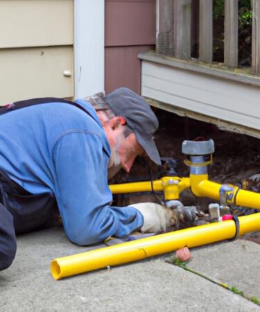 Gas Line Leak Repair