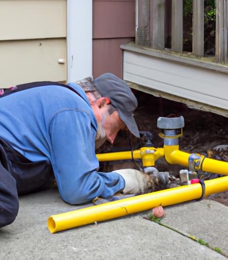 Gas Line Leak Repair