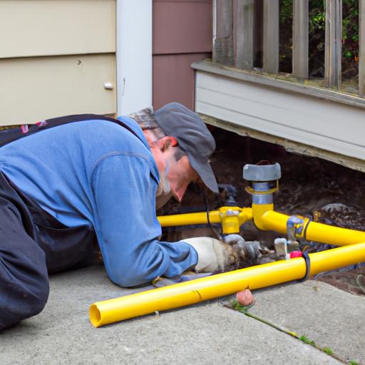 Gas Line Leak Repair