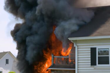 House Explodes Gas Leak